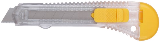 Нож технический 18 мм пластиковый