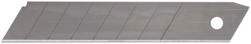 Лезвия для ножа технического 18 мм, 8 сегментов, сталь SK5 (10 шт.)