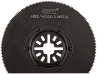 Полотно пильное фрезерованное дисковое ступенчатое, Bi-metall Co 8%, 87 мм х 0,65 мм