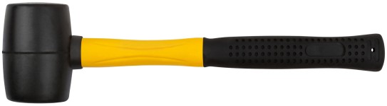 Киянка резиновая, фиберглассовая ручка 45 мм ( 230 гр )