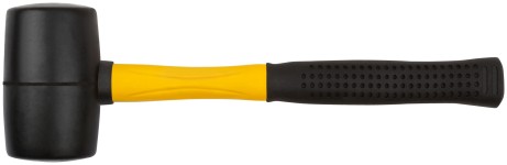 Киянка резиновая, фиберглассовая ручка 50 мм ( 340 гр )