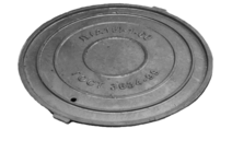 Крышка люка чуг. легк.