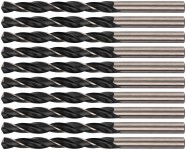Сверла по металлу HSS черненые 7,0x109 мм (10 шт.)