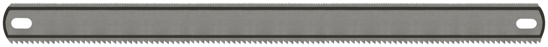 Полотно ножовочное металл/дерево ( 24 TPI / 8 TPI ), каленый зуб, широкое двустороннее, 300х24 мм, 1 шт./ ПВХ конверт