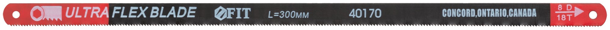 Полотна ножовочные односторонние 300 мм ( Super Flex), 10 шт. ( 18 ТPI )