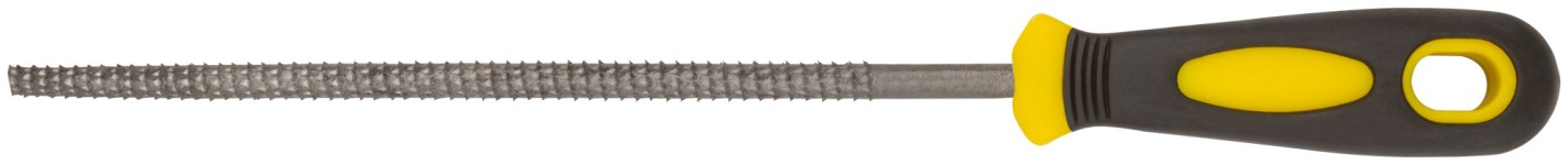 Рашпиль, прорезиненная ручка, круглый 200 мм