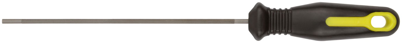 Напильник для заточки цепей бензопил круглый, с прорезиненной ручкой 200 х 4.0 мм