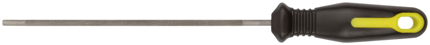 Напильник для заточки цепей бензопил круглый, с прорезиненной ручкой 200 х 4,8 мм