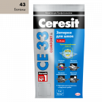 Затирка цементная Ceresit CE33 Комфорт 43 Багамы 5 кг