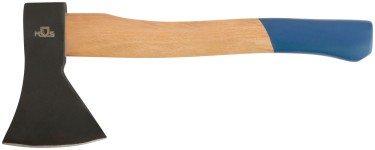 Топор кованая инструментальная сталь, деревянная ручка  600 гр.