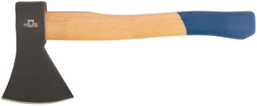 Топор кованая инструментальная сталь, деревянная ручка  800 гр.