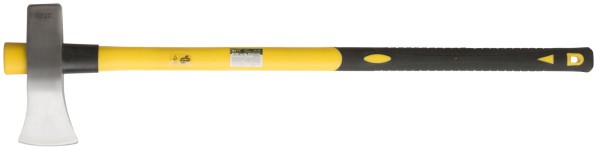 Топор-колун кованый, фиберглассовая длинная ручка 900 мм, 3600 гр.