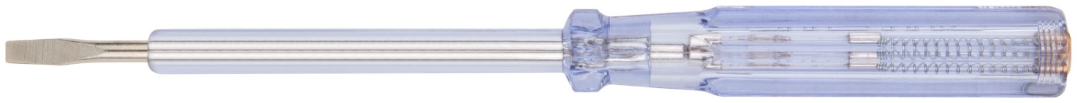 Отвертка индикаторная, белая ручка, 100-500 В, 190 мм