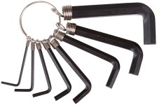 Ключи шестигранные на кольце 8 шт. ( 2-10 мм )