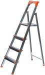 Лестница-стремянка стальная, 4 ступени, вес 5,55 кг