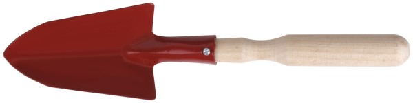 Совок посадочный с деревянной ручкой широкий