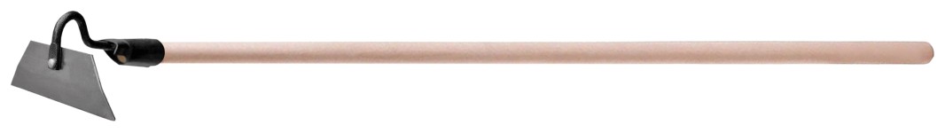 Мотыга прямая 150х50 мм, с деревянным черенком