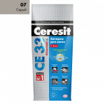 Затирка цементная Ceresit CE33 Комфорт 07 Серая 2 кг