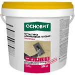 Штукатурка декоративная акриловая готовая ОСНОВИТ ЭКСТЕРВЭЛЛ OAc-1.5 WS группа оттенков №1 (25 кг)