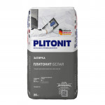 Затирка цементная PLITONIT З (белая) -20 кг