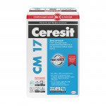 Клей для плитки и керамогранита Ceresit CM17 Super Flex Эластичный серый 25 кг
